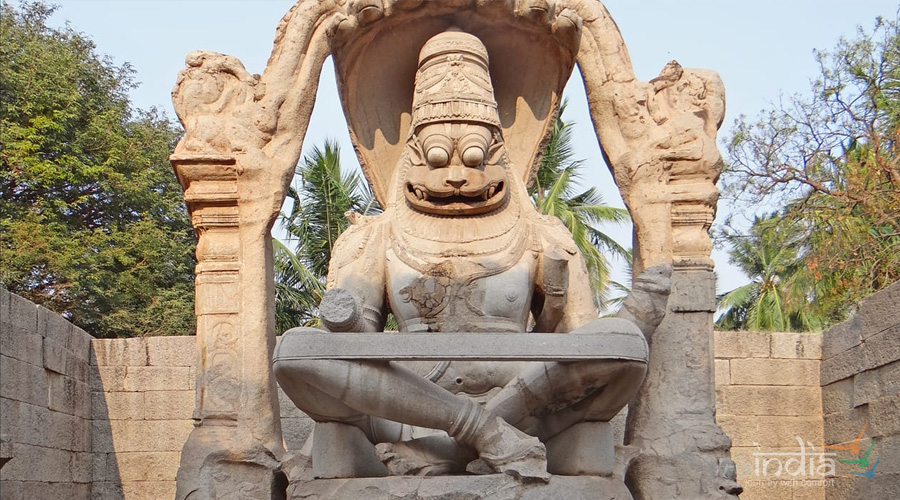 Sri Kanthairava Statue in Narasimha Temple